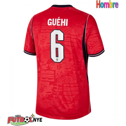 Camiseta Inglaterra Marc Guehi #6 Visitante Equipación Mundial 2026 manga corta